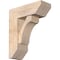 Ekena Millwork Legacy Slat Smooth Bracket w/ Offset Brace, Douglas Fir, 7 1/2"W x 20"D x 24"H BKT0806X20X24LEC06SDF - alternate 1
